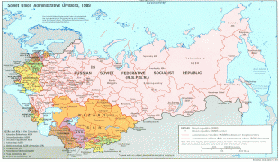 Kaart (kartograafia)-Venemaa-soviet_union_admin_1989.jpg