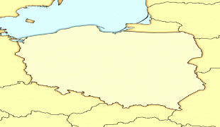 Kaart (kartograafia)-Poola-Poland_map_modern.png