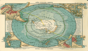 Карта (мапа)-Антарктик-Antarctica_map.jpg