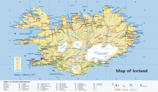 Karte (Kartografie)-Island-detailed_road_map_of_iceland.jpg