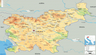 Hartă-Slovenia-Slovenian-physical-map.gif