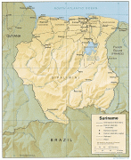 Карта (мапа)-Суринам-suriname.gif