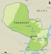 Ģeogrāfiskā karte-Paragvaja-Paraguay-map.gif