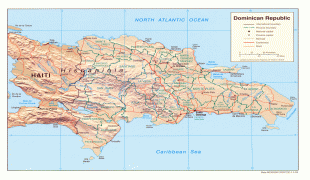 Kaart (kartograafia)-Dominikaani Vabariik-dominican_republic_rel_04.jpg