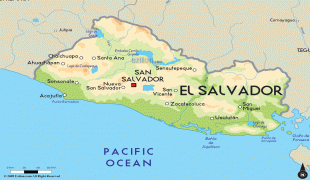 Hartă-El Salvador-El-Salvador-map.gif