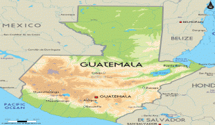 Географическая карта-Гватемала-Guatemala-map.gif