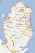 Географічна карта-Катар-Qatar_Map.jpg