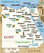 Bản đồ-Cộng hòa Ả Rập Thống nhất-Egypt_map_of_cities.gif