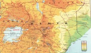Географическая карта-Кения-detailed_physical_map_of_kenya.jpg