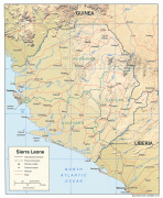 Karte (Kartografie)-Sierra Leone-sierra_leone_rel_2005.jpg