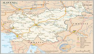 Kaart (kartograafia)-Sloveenia-Slovenia_map.png