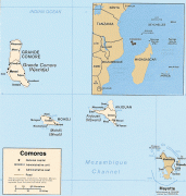 Kaart (cartografie)-Moroni (Comoren)-mapcomore.gif