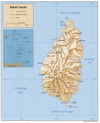 Bản đồ-Saint Lucia-Saint_Lucia_Shaded_Relief_Map.gif