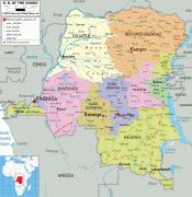 Bản đồ-Congo - Kinshasa-political-map-of-D-R-of-Con.gif