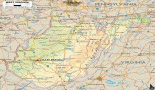 Bản đồ-West Virginia-west-viriginia-physical-map.gif