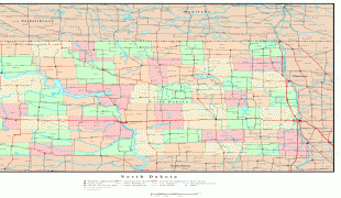 Bản đồ-North Dakota-North-Dakota-political-map-809.jpg