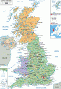 Карта (мапа)-Уједињено Краљевство-Britain-political-map.gif