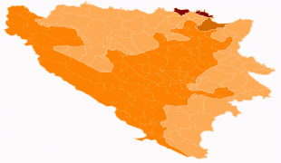 Kaart (cartografie)-Bosnië en Herzegovina-Bosnia_and_Herzegovina_subdivision_map_Posavina_Canton.png