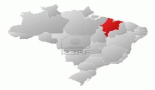 Bản đồ-Maranhão-14112608-political-map-of-brazil-with-the-several-states-where-maranhao-is-highlighted.jpg
