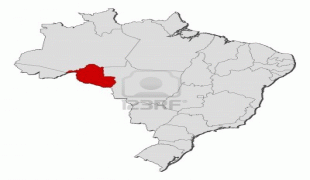 Bản đồ-Rondônia-11347160-political-map-of-brazil-with-the-several-states-where-rondonia-is-highlighted.jpg