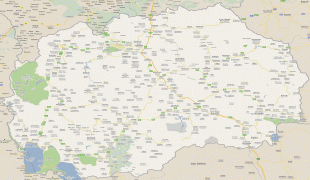Kaart (cartografie)-Macedonië (land)-macedonia.jpg