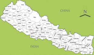 Kaart (cartografie)-Nepal-nnnn.gif