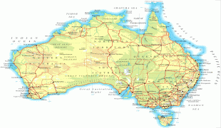 Карта (мапа)-Аустралија-Australia-Map-3.jpg