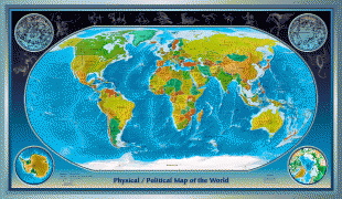 Ģeogrāfiskā karte-Pasaule-Physical_Political_World_Map.jpg