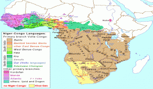 Географическая карта-Нигер-Niger-Congo_map.png