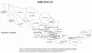 Bản đồ-Querétaro-MexicoPrint.jpg