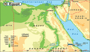 Bản đồ-Cộng hòa Ả Rập Thống nhất-egyptrah.gif
