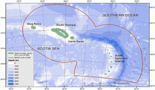 Kaart (cartografie)-Zuid-Georgia en de Zuidelijke Sandwicheilanden-sgssi.jpg