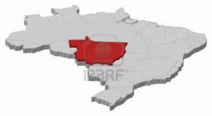 Bản đồ-Mato Grosso-11345968-political-map-of-brazil-with-the-several-states-where-mato-grosso-is-highlighted.jpg