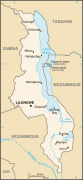 Kaart (cartografie)-Lilongwe (stad)-mi-map.gif