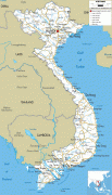 Географічна карта-В'єтнам-Vietnam-road-map.gif