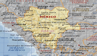 Bản đồ-Durango-Durango_Physical_Map.jpg