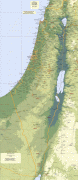 Географическая карта-Израиль-bigisrael.gif