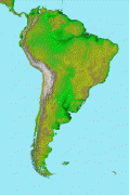 Kaart (kartograafia)-Lõuna-Ameerika manner-Topographic_map_of_South_America.jpg