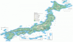 Kaart (kartograafia)-Jaapan-large_detailed_road_and_topographical_map_of_japan.jpg