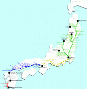 Kaart (kartograafia)-Jaapan-japan_map_shinkansen_large.png