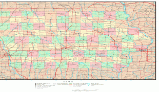 Bản đồ-Iowa-Iowa-political-map-819.jpg