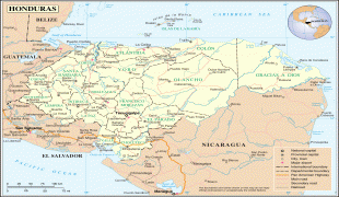Географическая карта-Гондурас-Un-honduras.png