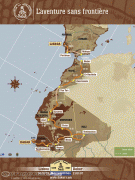 Kaart (cartografie)-Dakar-dakar-map.jpg