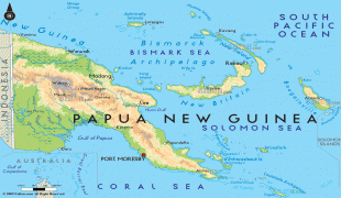 Географическая карта-Папуа — Новая Гвинея-PapGuinea-map.gif