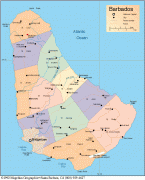 Kort (geografi)-Barbados-detailed_administrative_map_of_barbados.jpg