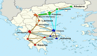 Kaart (cartografie)-Thessalië-DBAHopliteCampaignMapAutumn02Thessaly480.jpg