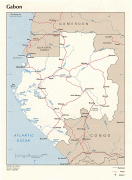 Karte (Kartografie)-Libreville-gabon.jpg