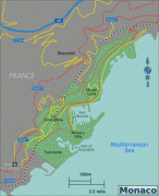 Kaart (cartografie)-Monaco-400px-Monaco_map.png
