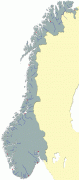 Kaart (cartografie)-Noorwegen-map-norway800.jpg