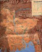 Kort (geografi)-Bangladesh-Bangladesh-Map.jpg